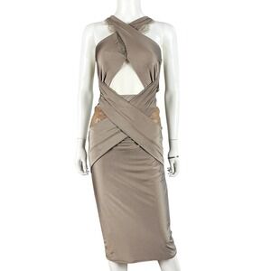 Michael Costello x Revolve Philip Midi Dress